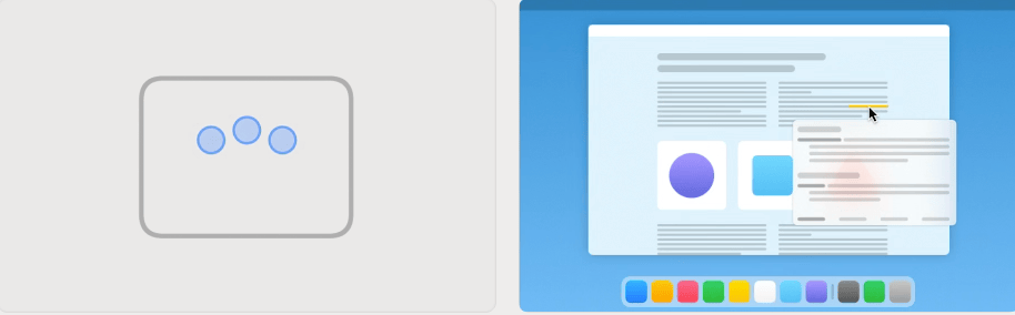 Macbook 触控板三指轻点查词功能演示